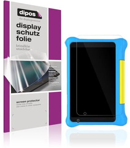 dipos 2x Displayschutzfolie klar für HotLight Kinder Tablet 7 Zoll | Passt perfekt, Ultra-Dünn, kratzfest, blasenfrei, Case-Friendly, hüllenfreundlich, Fingerprint-kompatibel, selbstklebend