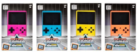 Retro Games Console With 100 Full Colour Games - Portable Arcade Game Player Retro Hand Held Console For Kids & Adults