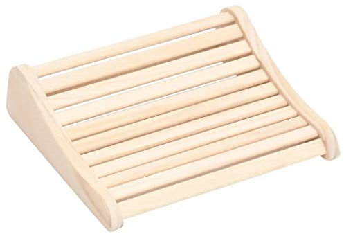 NQJIBUE Articolo-Sauna Poggiatesta in legno massello di pino, piscina e spa, accessori per sauna