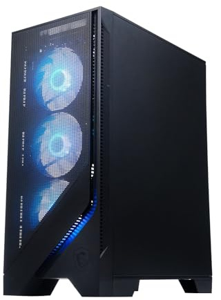 msi Codex R2 Gaming Desktop, Intel i5-14400F, RTX 5060, 16GB DDR5, 1TB SSD | NVIDIA GeForce RTX 5060, 80+ Gold PSU, ARGB Air Cooling, WiFi 6E, VR-Ready. Model A14NVL5-454US