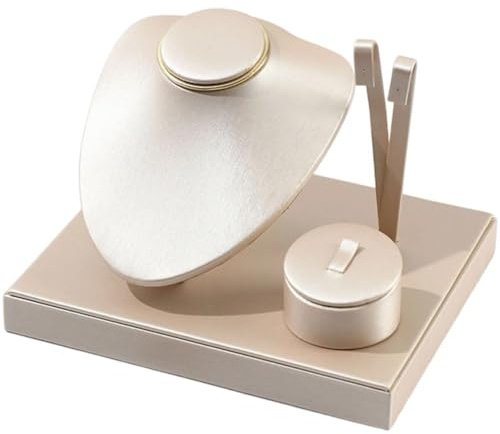 Keuyeo Schmuck-Display-Set, Halsketten-büstenhalter, Halsketten-displayständer, Ohrring-Halter Für Zuhause, Vanity Store, Showcase Business