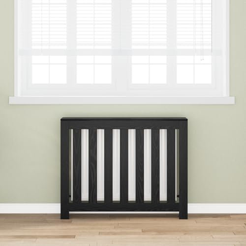 Générique Cache-radiateur Chêne Noir 104x20x82 cm Bois d'ingénierie,Accessoires pour radiateurs,11.95KG-869224