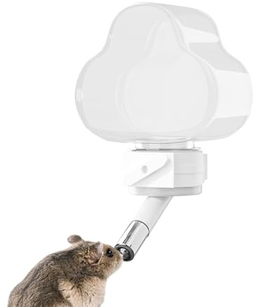 Botella De Agua Del Hamster - Conejitos Water Bottle Distribuidor Alimentador | Dispensador De Agua Fuga Para Animales Pequeños Como La Ardilla Chinchilla De Cobaya | Botella Colgante Para Jaula O