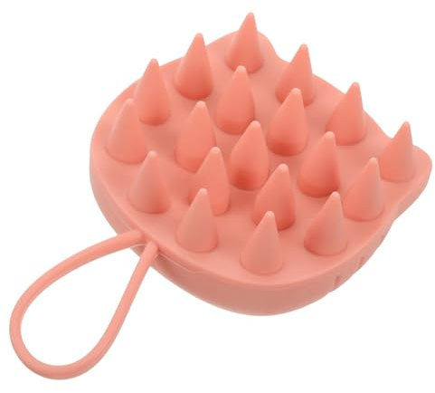 Veemoon Silikon Kopfhaut Shampoo Bürste Flexibel Massagegerät gegen Juckreiz und Haarausfall Tiefenreinigend für Frauen und Männer Sanfte Kopfhautpflege und Frizz Glättung