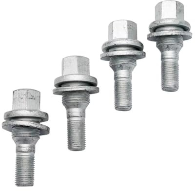 écrous de roue Compatible avec PEUGEOT pour 106 pour 1007 pour 205 pour 206 pour 207 pour 306 pour 307 pour 405 Boulons de roue en alliage Écrous Vis goujons en alliage