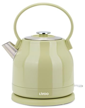 Bouilloire Électrique Livoo DOD202M 1.5l 2200W Arrêt automatique Vert/gris
