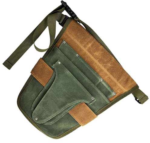 Gardening Tool Waist Bag Belt Waterproof Garden Tool Apron with Pocket Hanging Pouches for Men Women Adjustable Aprons Transplanting Tool Set