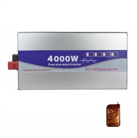 Inverter Potenza Inverter Solare 4000/5000W A Onda Sinusoidale Pura Potenza DC12V 24V A AC220V Tensione 50/60HZ Convertitore Potenza Caricabatterie USB Convertitore(72V,230V(50HZ) Uni,4KW Rem)