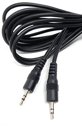 DRUT 3m 2.5mm Jack to 2.5mm Jack Stereo Audio Cable Lead Gold Connectors 10ft