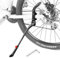 Fahrradständer Mountainbike, Seitenständer Fahrrad 29 zoll, Fahrradständer Stabil Aluminiumlegierung für 26 - 29, für Mountainbike/Rennrad/MTB/Trekking, Höhenverstellbar mit Rutschfestem Gummifuß