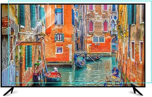 QPZMALSKY 60 inch TV Screen Protector Film Anti Blue Light Anti Radiation Anti Glare Super Clear Film Filter for LCD, LED, 4K OLED and Curved Screen,60(1327 * 749mm)