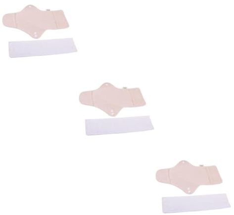 minkissy 6stücke Waschbare Damenbinden Aus Baumwolle Absorbierende Wiederverwendbare Menstruationsunterlagen Für Reisen Und Täglichen Gebrauch