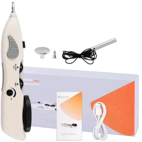 ANIORTECARE - Pointer fisioterapia, pointer recargable con ajuste de intensidad y frecuencia, acupuntura masaje pen, estimulador muscular, electropuncion