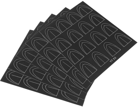 FONDOTIN 5feuilles Autocollants Ongles French Tip Guides Manucure Diy Décalcomanies Design