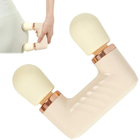 Massaggiatore portatile a percussione per corpo Massaggio polpacci a doppia | Dispositivo massaggio cervicale per Donne Uomini Sportivi Professionisti Viaggiatori Amanti del Fitness Casa Uff