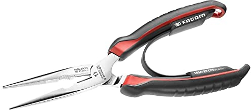 FACOM 185A.20CPE 1/2 Round Nozzles Clamp, Red/Black, 200 mm