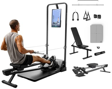 Speediance Smart Home Gym System, Gym Monster Multifunktionale Smith Maschine Home Gym Power Cage, Tragbare Kabelmaschine für Home Workout, Ganzkörper-Krafttraining Fitness (Family Plus)