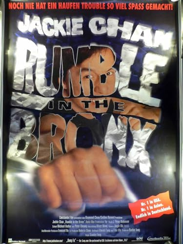 Rumble in The Bronx - Jackie Chan - Filmposter 120x80cm gerollt