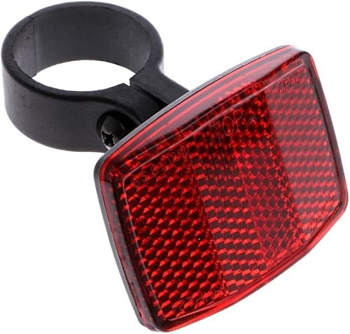 Jowxsx Bike Rear Safety Warnning Reflector Plastic Safety Bike Rear Reflector Light Back Reflective Boards Night Decoration Wreath Wreath Pendant Reflectors Lights and Reflectors