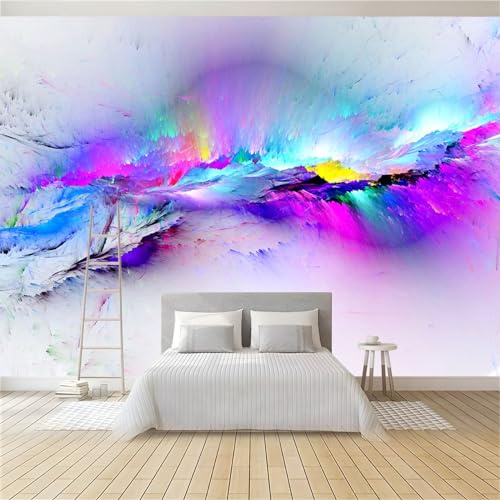 Fototapete Vlies Tapete Bunte Graffiti 400 x 280 cm 3D Effekt Wandbild Vlies Wandtapete Moderne Wohnzimmer Mural Schlafzimmer Kinderzimmer TV Hintergrund Wand Motivtapeten