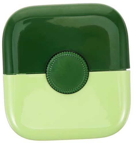 Recortadora de Flequillo Manual para Puntas Abiertas | Peine de Plástico Verde, Operación Manual y Diseño Ligero, para Viaje y Uso Exterior