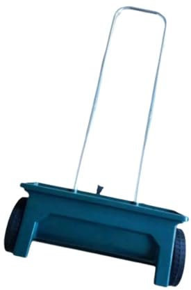 JKELPV Semillas Dispensador Esparcidor de Semillas a presión Manual de 12 l, Herramienta para sembrar Semillas, para césped, jardín, Granja, Sal para derretir Hielo Multifuncionales Plantador