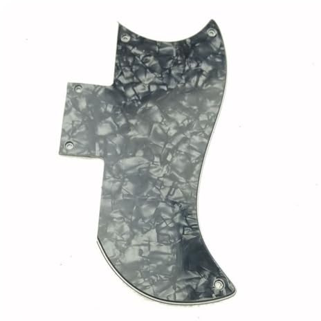 Pickguard und Tremoloabdeckung Set Schlagbrett Für SG-E-Gitarre(4)
