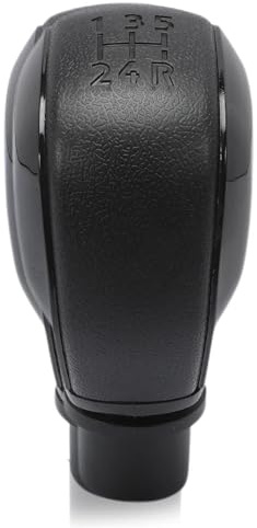 PNMNZTPAP Pomo de Palanca de Cambios Negro Compatible for Peugeot 208, 308, 508, 2008 y 3008, Compatible for Citroën C2, C3, C4, C5 Jumpy, empuñadura de Lente de Repuesto de 5 velocidades. Perilla de