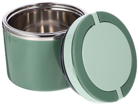 EPIGEIST Contenitore per Zuppa e Porridge in Acciaio Inox da 1000ml, Facile da Pulire e Portatile, per Colazione e Pranzo degli Studenti