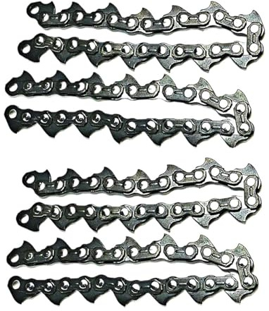Accesorios for desbrozadoras 2/4 piezas Línea de desbrozadora de cadena de metal for cabezal de desbrozadora Reemplazo de cadena desgastada for cabezal de recorte(4Pcs)