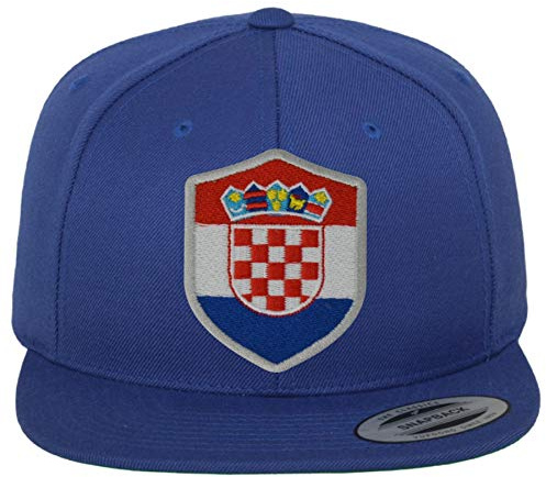 FanShirts4u Classic Snapback KROATIEN mit Wappen Baseball Cap
