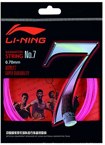 LI-NING Badminton Schläger-Saite Badminton-String No. 7