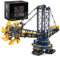 Mould King 17006 Bucket Wheel Excavator Building Kit, Télécommande & APP Maquette à Construire de Construction pour 12+ Ans (4588 Pièces)