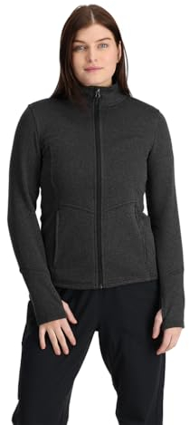 Spyder SOAR FULL ZIP FLEECE JACKET, Damen, Schwarz, XL
