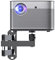 suptek Soporte Proyector Pared, Rotación de 360° / Giro de 180°, MAX 90° Abajo y 30° Arriba, Carga Máx 10kg, Soporte para Proyector - MA1330YT