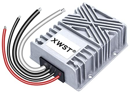 XWST DC 24v a 12v Convertitore Step-down 70A 840W Trasformatore Convertitore Adattatore Alimentazione del Regolatore per Heavy Duty Auto Camion Veicolo Solar System, ecc.(Accetta DC15-40V Ingressi)