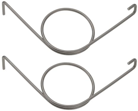 Create idea 2 Stück Ersatzfeder Reparaturfeder Kompatibel mit GU PSK 966 Edelstahl Rechte Hand Trolley-Ersatzfeder 9-29665-00-R für Schiebetür-Schließsystem 35 Mm X 34 Mm