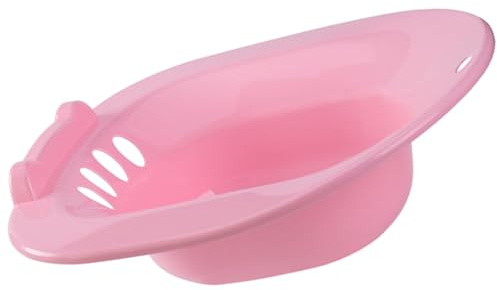 KOMBIUDA Sitzbadewanne Toilette Sitzbad Für Wochenbettpflege Reinigung Becken Intimbereich Geeignet Schwangere
