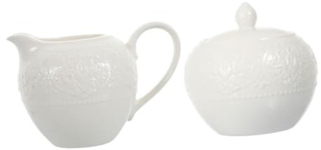Gatuida 2pezzi Bollitore Per Latte Zuccheriera Contenitore Per Contenitore Per Caramelle in Durevole Per Famiglie Ristoranti Caffetterie