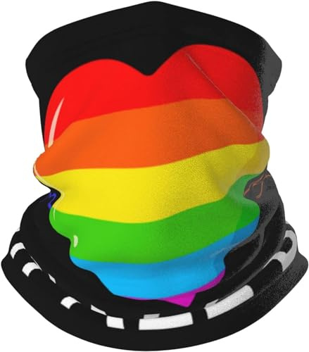 Halsschlauch Den Ganzen Tag Schwul Bandana Atmungsaktiv Sturmhaube Schnelltrocknend Halstuch, Für Damen, Motorrad, Radfahr, 26x30cm