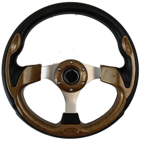 Lenkrad Auto,Sportlenkrad Universal Racing Car Lenkräder PU 13 Zoll 320 mm Sport Lenkrad(G)