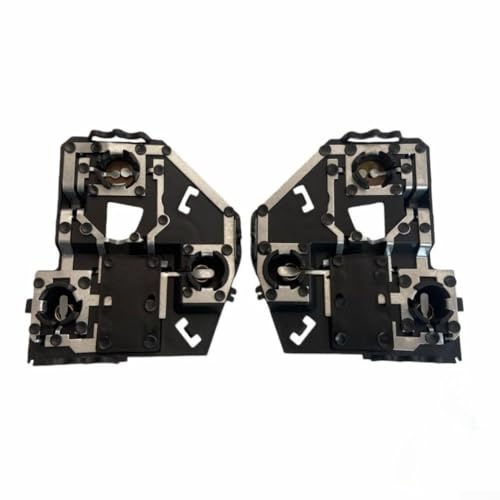 Par de placa de circuito de luz trasera, para 206 207 2004-2015, conector de lámpara trasera izquierda y derecha, repuesto de PCB, aleación de aluminio, ABS, ajuste directo