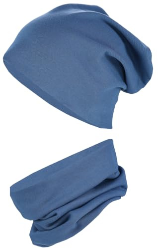 TupTam Mütze und Schal Kinder Set | Weiches Set für Herbst und Winter