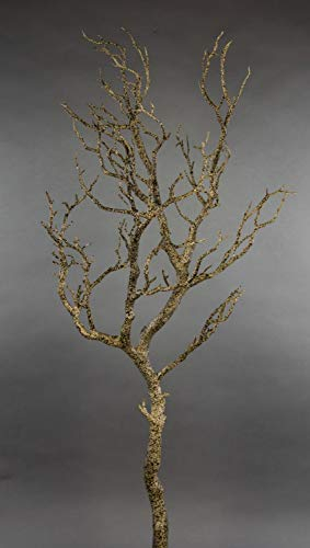 Großer Dekoast/Dekozweig 95cm braun YF künstlicher AST Zweig Kunststoff