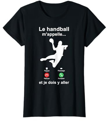 Sport De Handball Féminin Le Handball M'Appelle T-Shirt