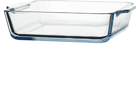 Alipis Glass Baking Dish Pizza Pan Reusable Microwave Oven Baking Tray Tool for Home Pizza Making Accessories Pan for Roasting Scenario