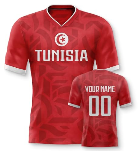 Personalisiertes Fussball Trikot 3D Druck Football Shirt mit Ihrem Namen und Nummer Hip Hop Football Jersey für Herren Damen Kinder