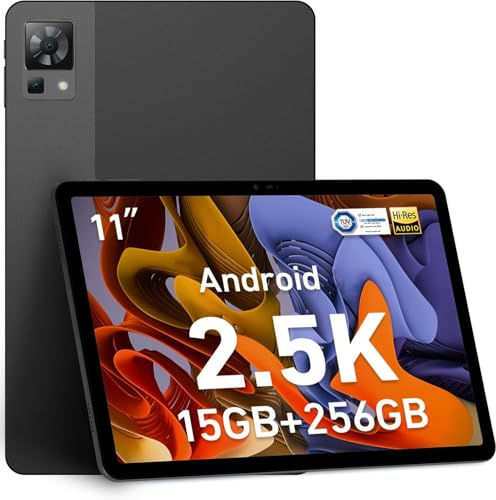 DOOGEE T30 PRO Android Tablet 11 Zoll, 2.5K Display | 2560x1600 | Tablet PC, Helio G99 Octa-Core 15GB RAM 256GB ROM (2TB TF), 8580mAh/33W, 20MP Dual SIM Tablet 4G LTE +5G WiFi Widevine L1