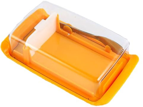 Zerodeko 1 Satz Butter Frisch Halten Butterschneider Zum Backen Käsebehälter Für Kühlschrank Geschirr Behälter Für Die Kühlschrankorganisation Butterdose Haushalt