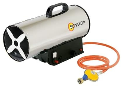 Sovelor - Chauffage Air Pulsé portable gaz propane allumage manuel 33kW 230V - MG330